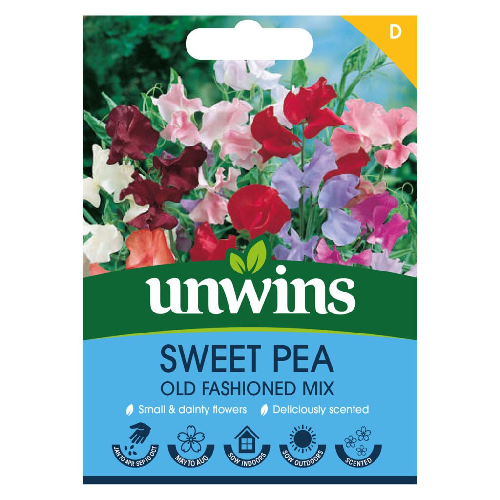 Unwins Sweet Pea Old Fashioned Mix Seeds 5051618031714 2